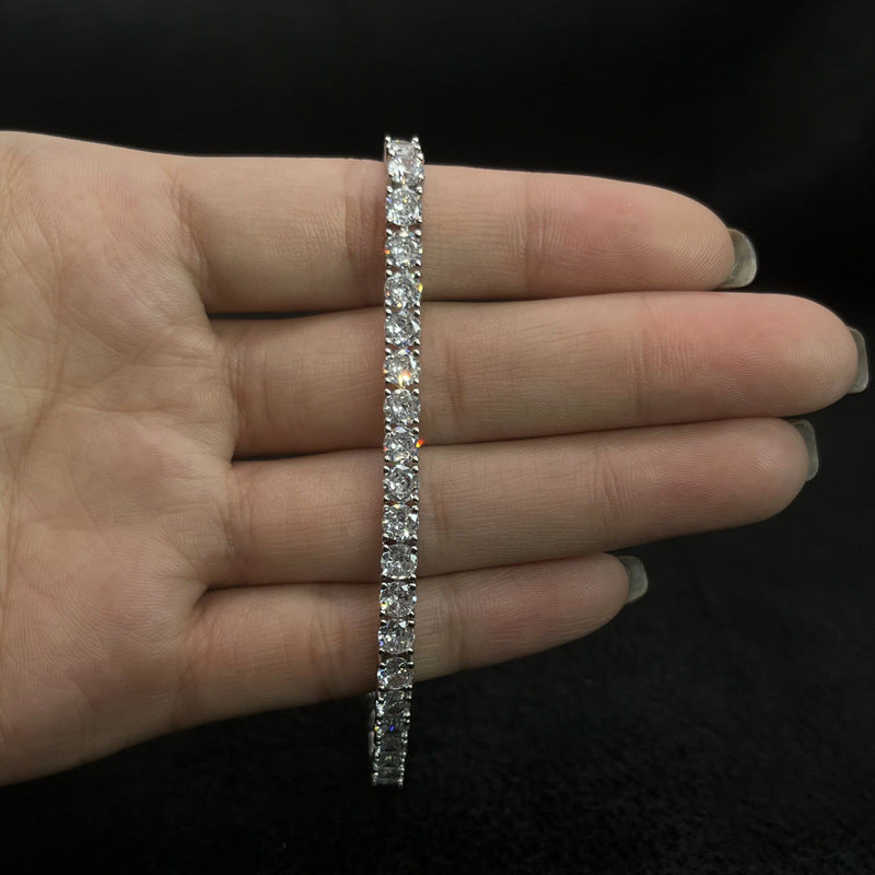 S925 Moissanite Bracelet Daily Engagement Casual