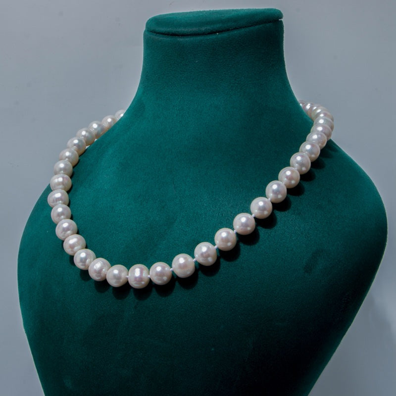 AO Number 1 freshwaterpearl necklace white 8-9mm