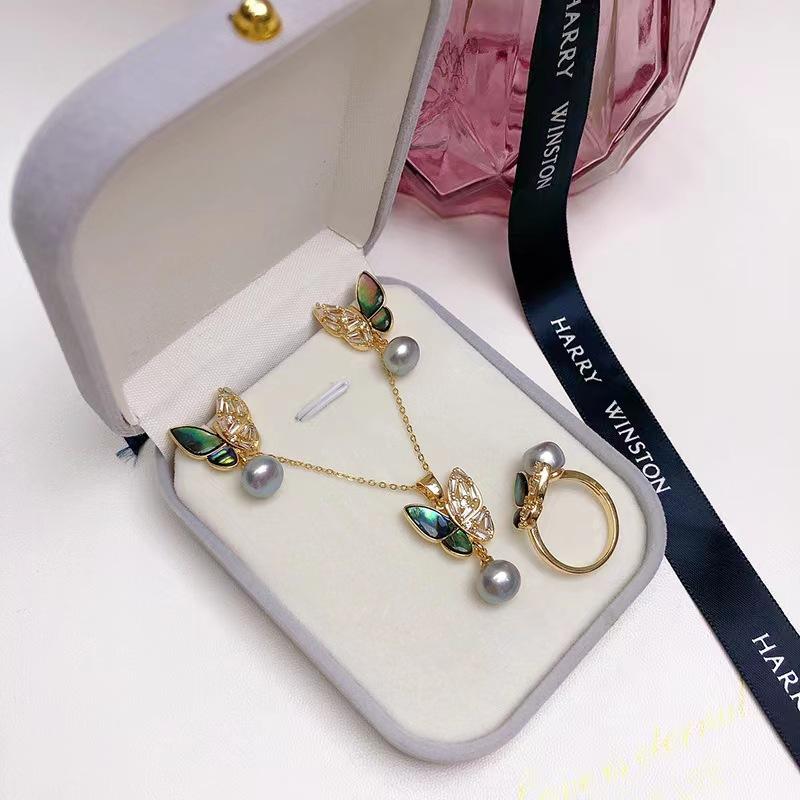 Number AO Pearl set Daily Birthday Anniversary