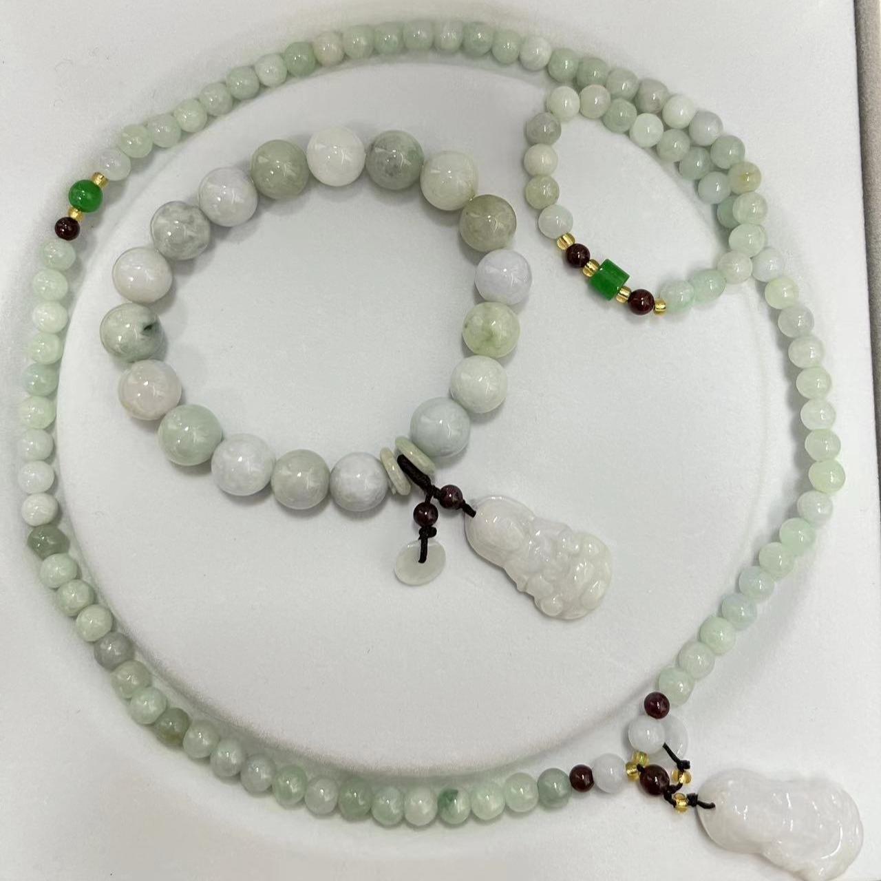 Number BU jewelry set bracelet necklace Daily Birthday Classic