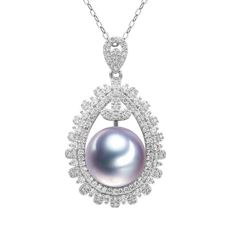 Number U Pearl Earring Elegant freshwater daily