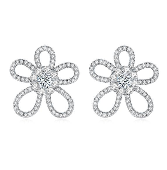 Number CD S925 Moissanite Earrings Birthday Auspicious Anniversary(18-35)