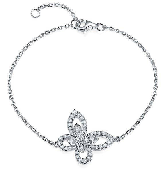 Number CE S925 Moissanite Bracelet Daily Engagement Casual(36-42)