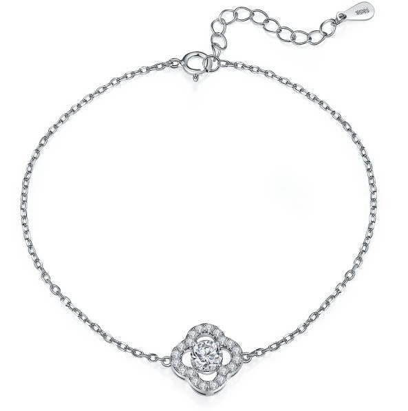 Number CE S925 Moissanite Bracelet Daily Engagement Casual(36-42)