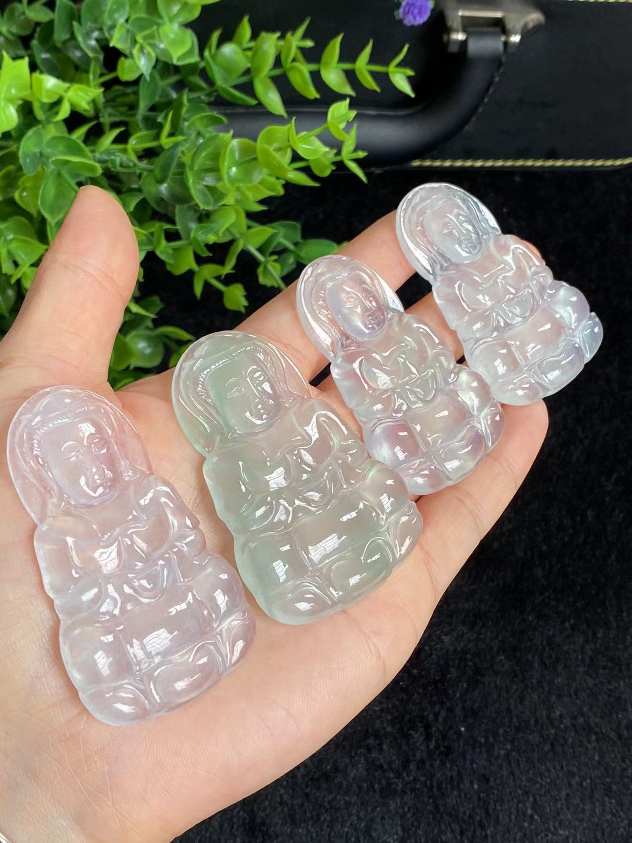 Jade pendant Guanyin Buddha safe buckle necklace(Deposit 99dollrs)