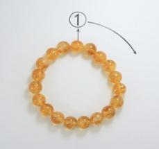 Colorful Crystal Bracelet Round beads Anniversary(13-83)