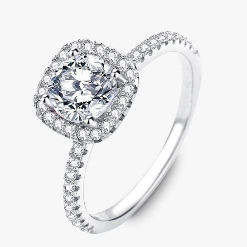 [Timeless]Number 18 moissanite ring size6-9