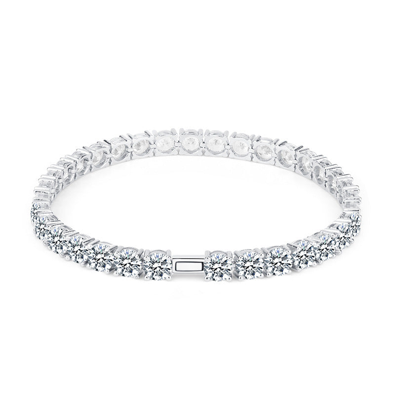S925 Moissanite Bracelet Daily Engagement Casual
