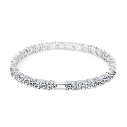 S925 Moissanite Bracelet Daily Engagement Casual
