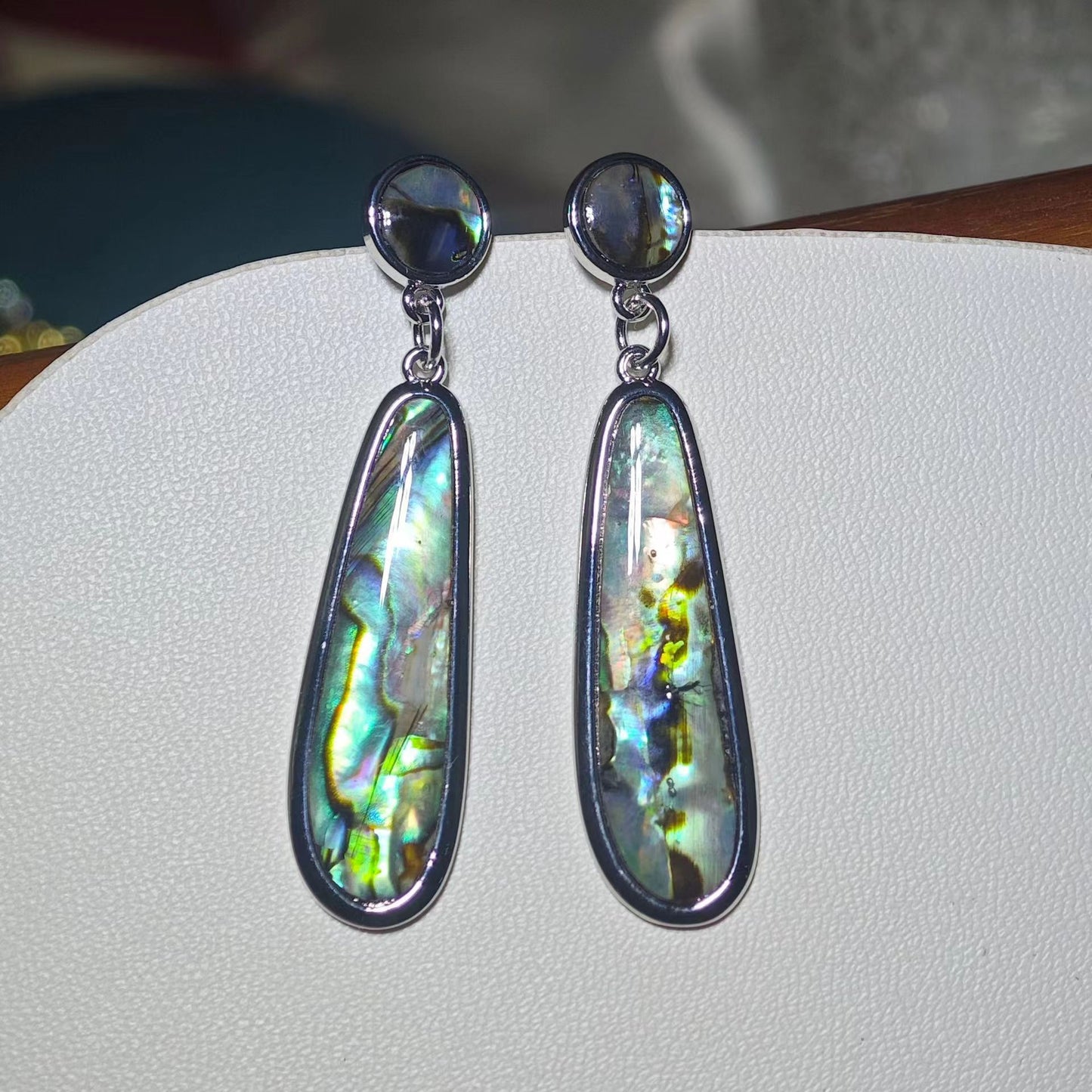 number 27 freshwater pearl earrings plated s925