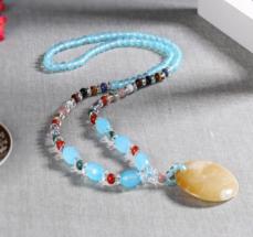 Colorful Crystal Bracelet Round beads Anniversary(13-83)