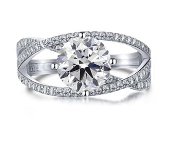 [Timeless]Number 37 moissanite ring size6-9