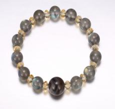 Colorful Crystal Bracelet Round beads Anniversary(13-83)