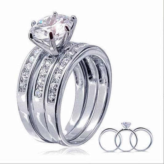 [Timeless]Number 66 moissanite ring size6-9