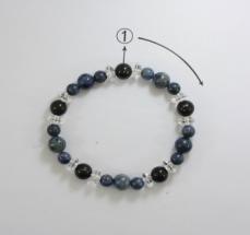 Colorful Crystal Bracelet Round beads Anniversary(13-83)