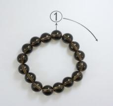 Colorful Crystal Bracelet Round beads Anniversary(13-83)