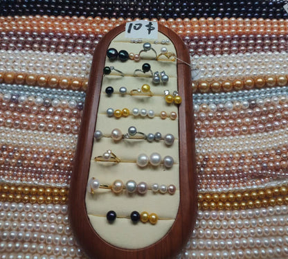 Pearl Ring&Earings