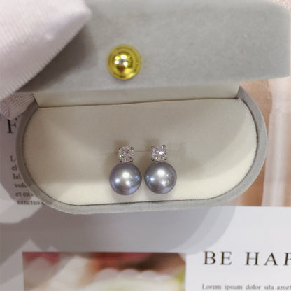 number 26 freshwater pearl earrings s925
