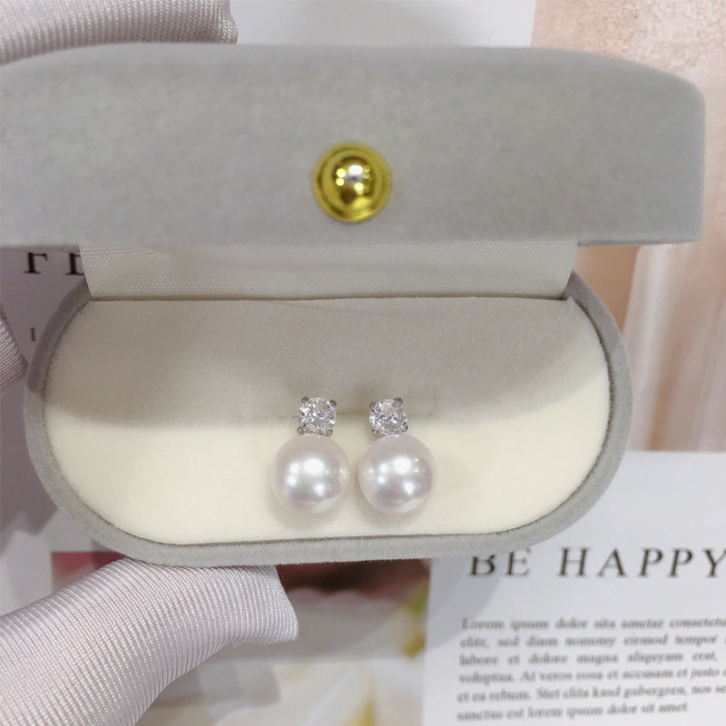 number 26 freshwater pearl earrings s925