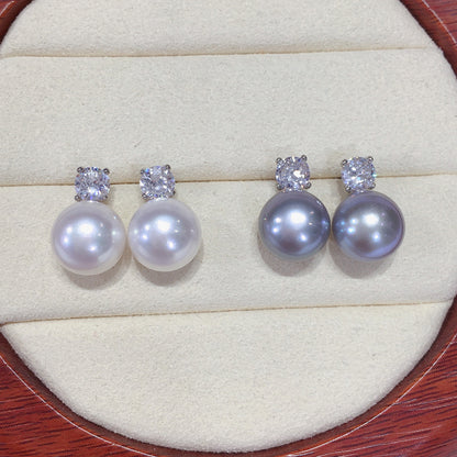 number 26 freshwater pearl earrings s925