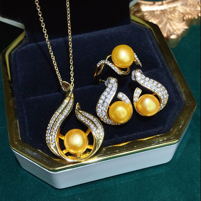 New Arrival 06 Drop Fresh water pearl set