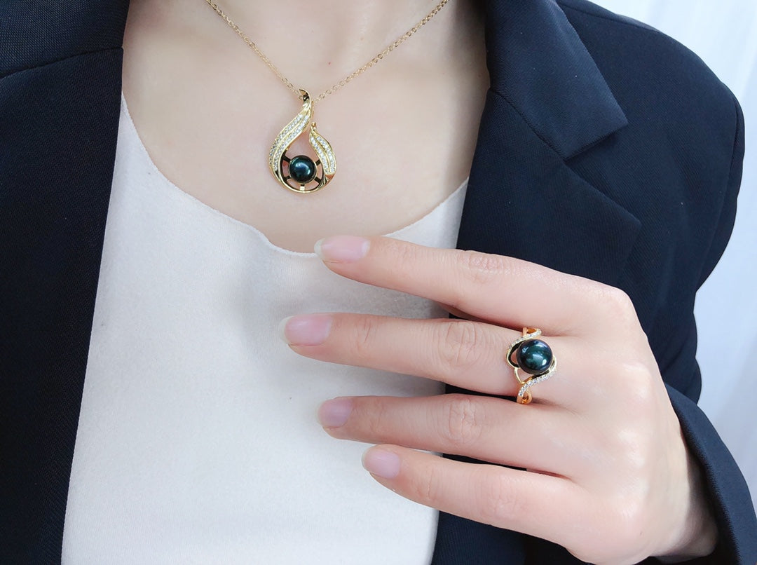 New Arrival 06 Drop Fresh water pearl set