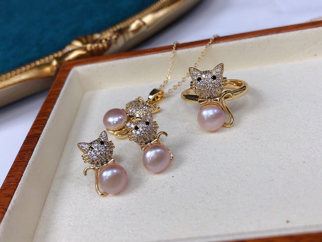 New Arrival 12 Cat Fresh water pearl set