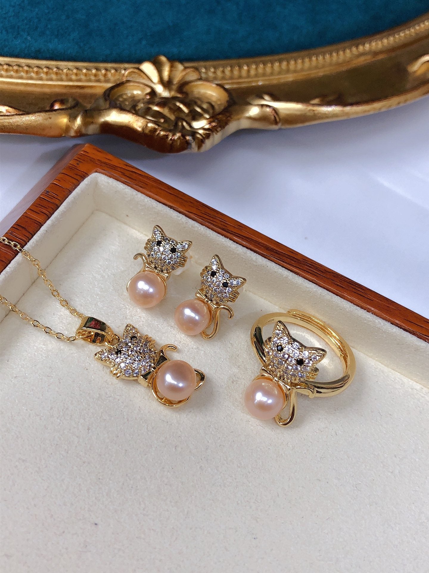 New Arrival 12 Cat Fresh water pearl set