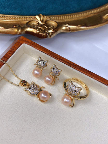 New Arrival 12 Cat Fresh water pearl set