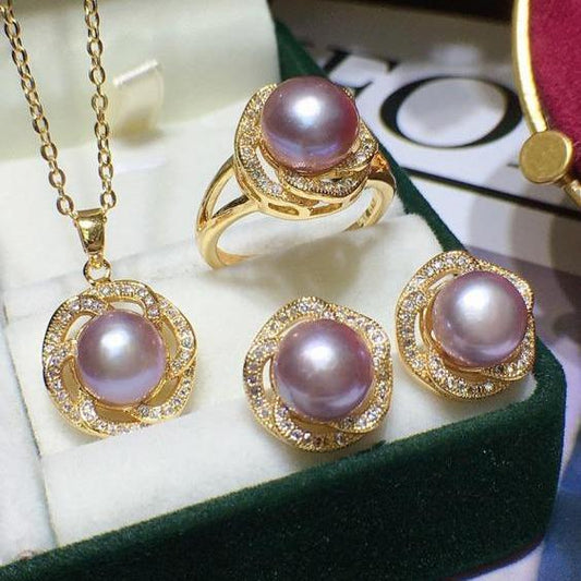 Number M pearls set (priced as a deposit) Birthday