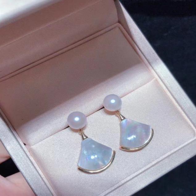 Number AU seawater earrings Weeding Daily Anniversary (157-216)