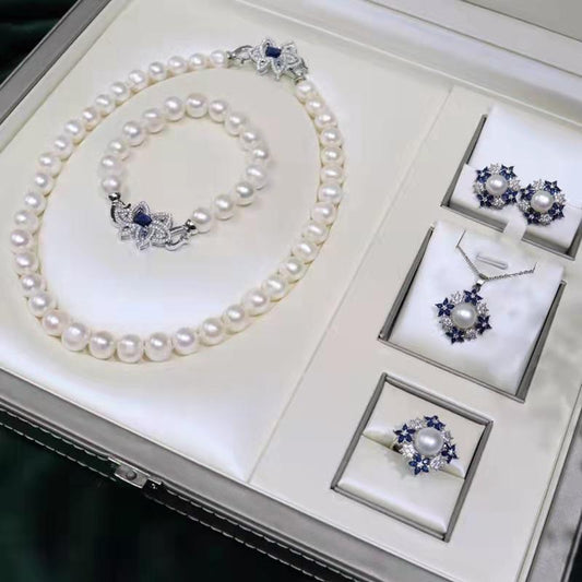 new arrival fresh water pearls set 8888 Hot-selling item with unique design