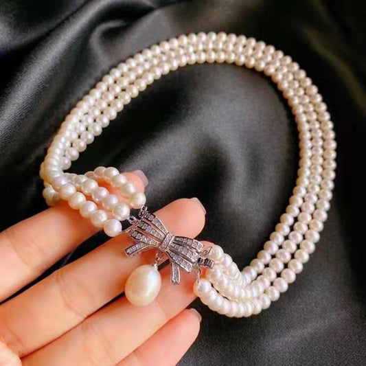 fresh water pearls necklace Hot-selling item with unique design