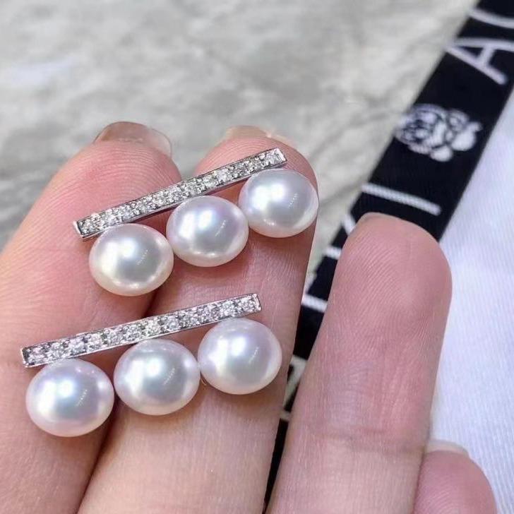 Number AS freshwater earrings Weeding Birthday Daily(79-106)
