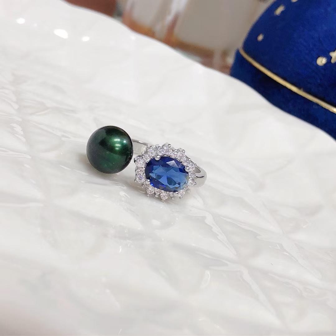 Hot sale pearl ring alloy daily weeding birthday （Over 30usd freeshipping）