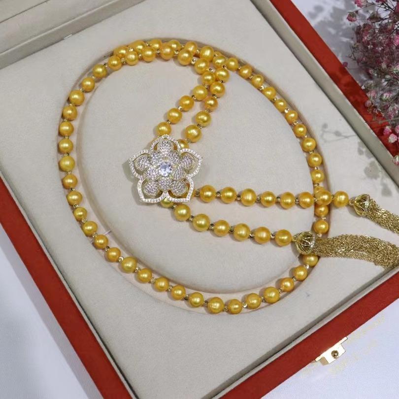 Number AB sweater pearl necklace Daily（according to your budget）