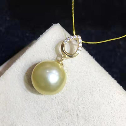 Number C 18KGold sea water pearls necklace ring earring bracelet (priced as a deposit)