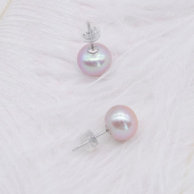 Number U Pearl Earring Elegant freshwater daily