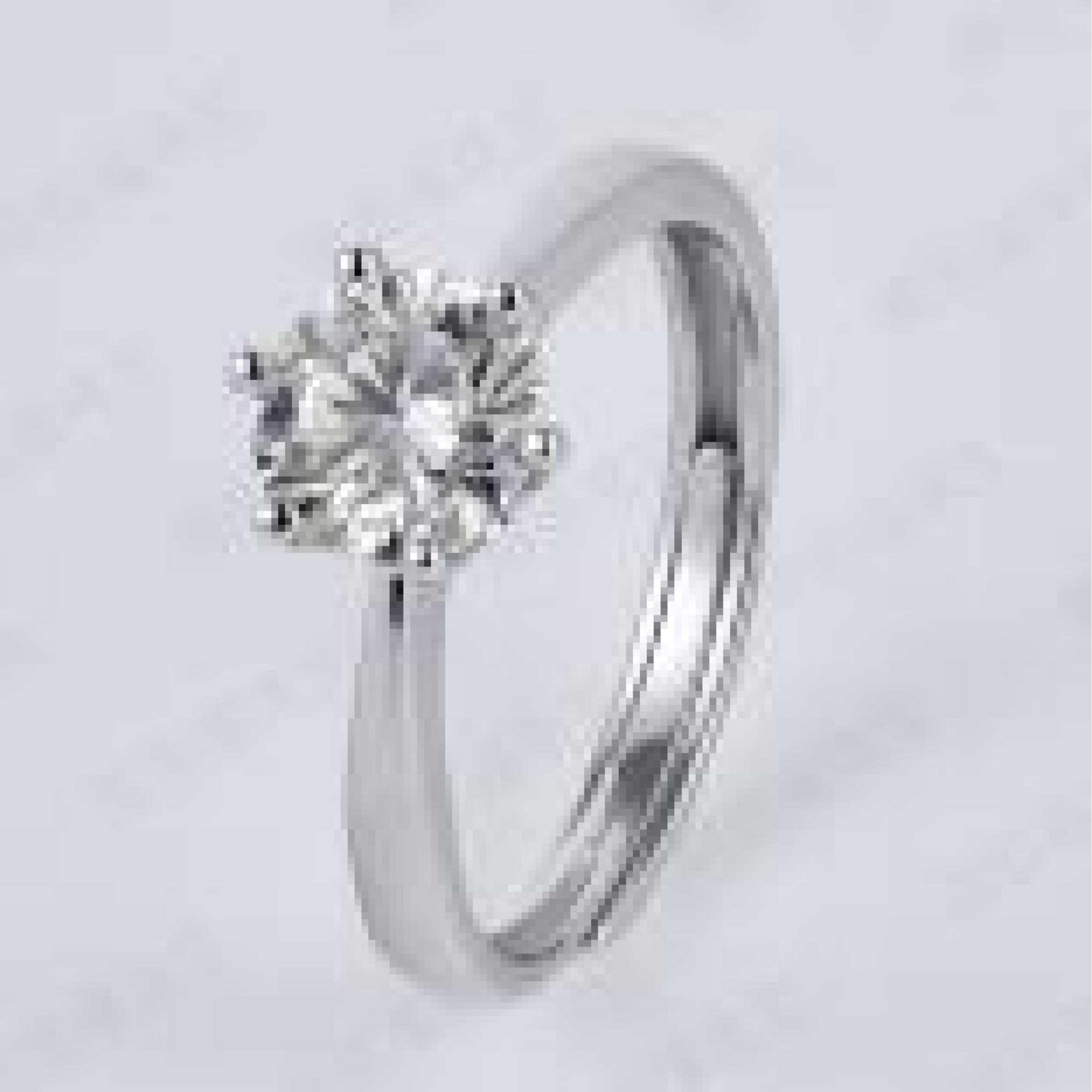 Number CI Moissanite ring Engagement 15usd
