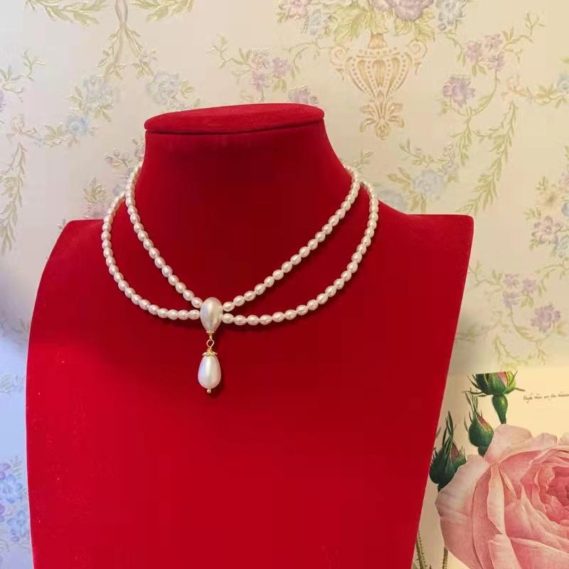 fresh water pearls necklace Hot-selling item with unique design