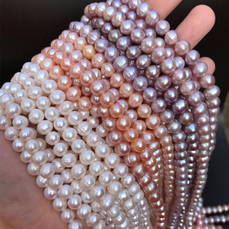 Number CN Freshwater pearl necklace diy
