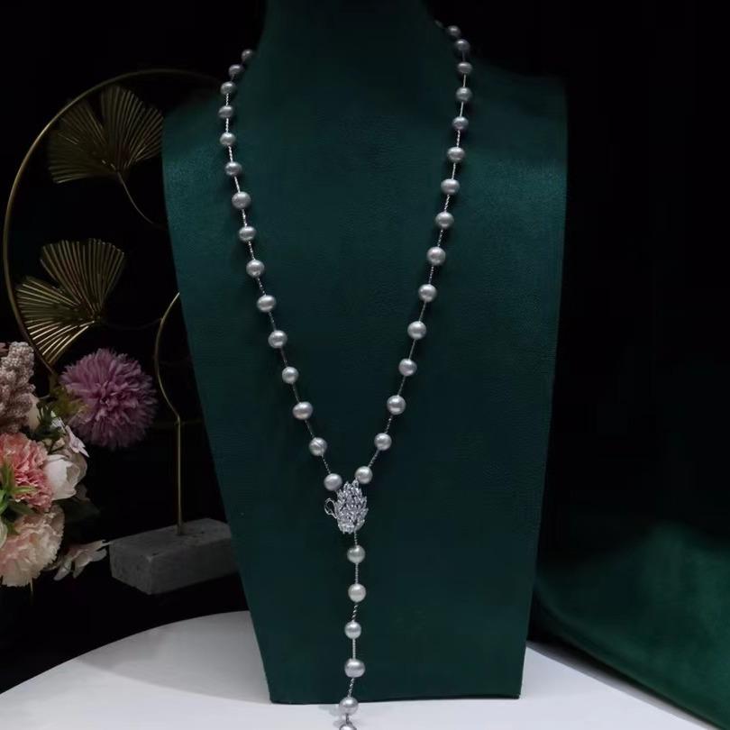 Number AB sweater pearl necklace Daily（according to your budget）