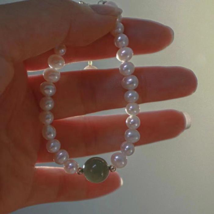 Number AW Pearl bracelet Daily anniversary for Christmas（228-265）
