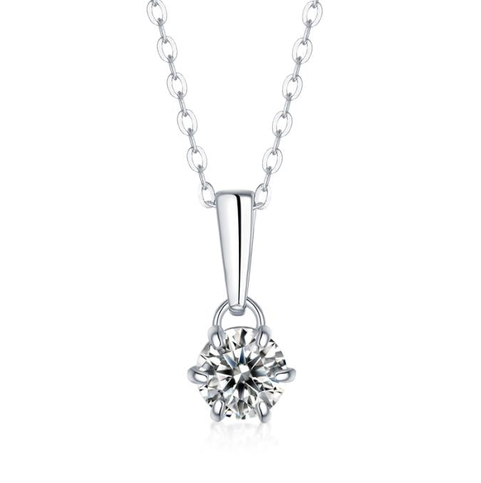 [Timeless]Number CC S925 Moissanite Pendant Daily Party（01-17）