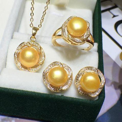 Number M pearls set (priced as a deposit) Birthday