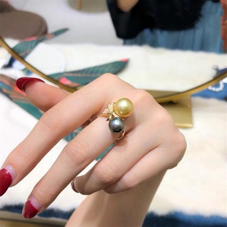 Number I pearls ring (priced as a deposit) Customized according to budget