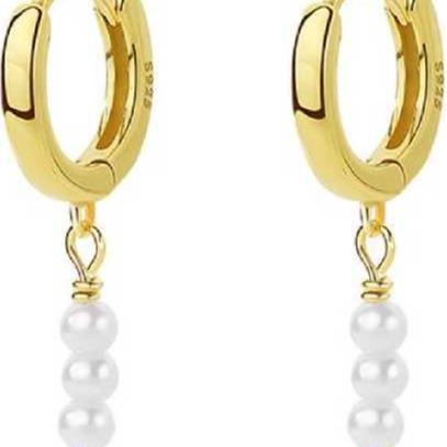 Number BS s925 pearl earring necklace Fashion Daily Birthday