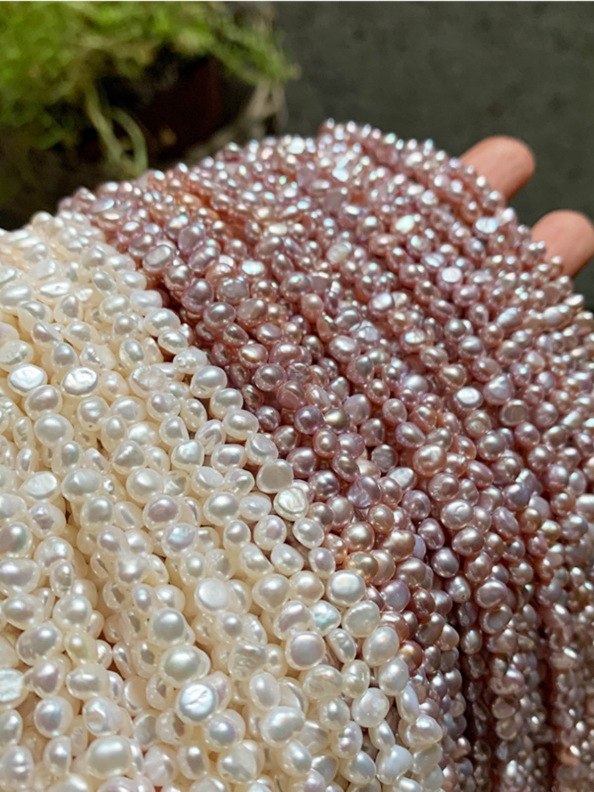 Number CN Freshwater pearl necklace diy