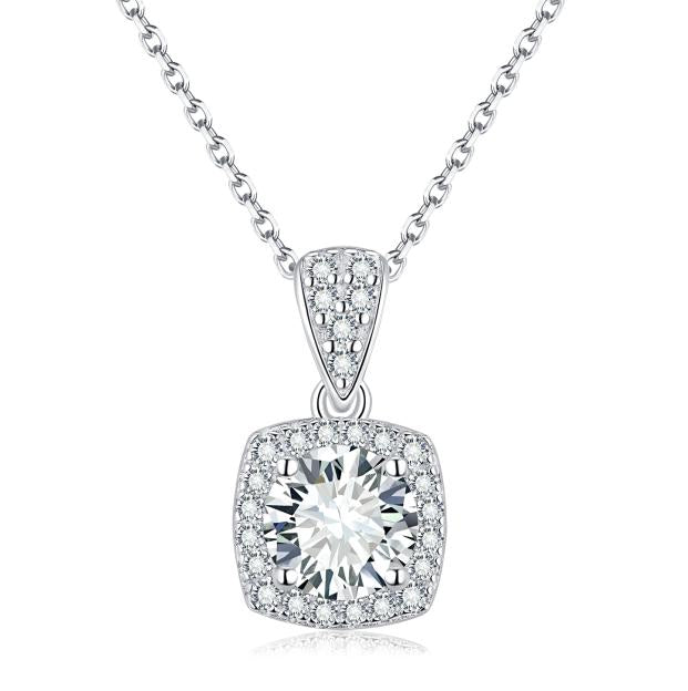 [Timeless]Number CC S925 Moissanite Pendant Daily Party（01-17）