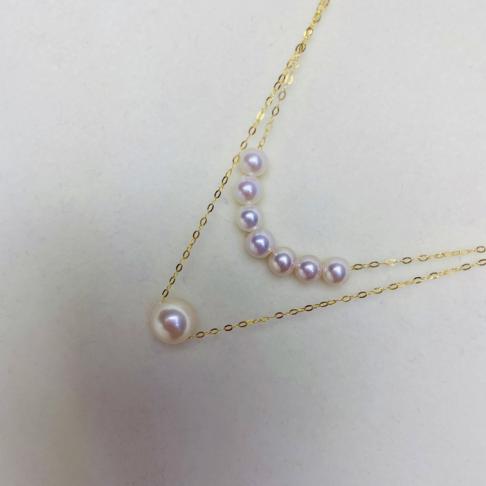 Number H pearls necklace (priced as a deposit) Daily